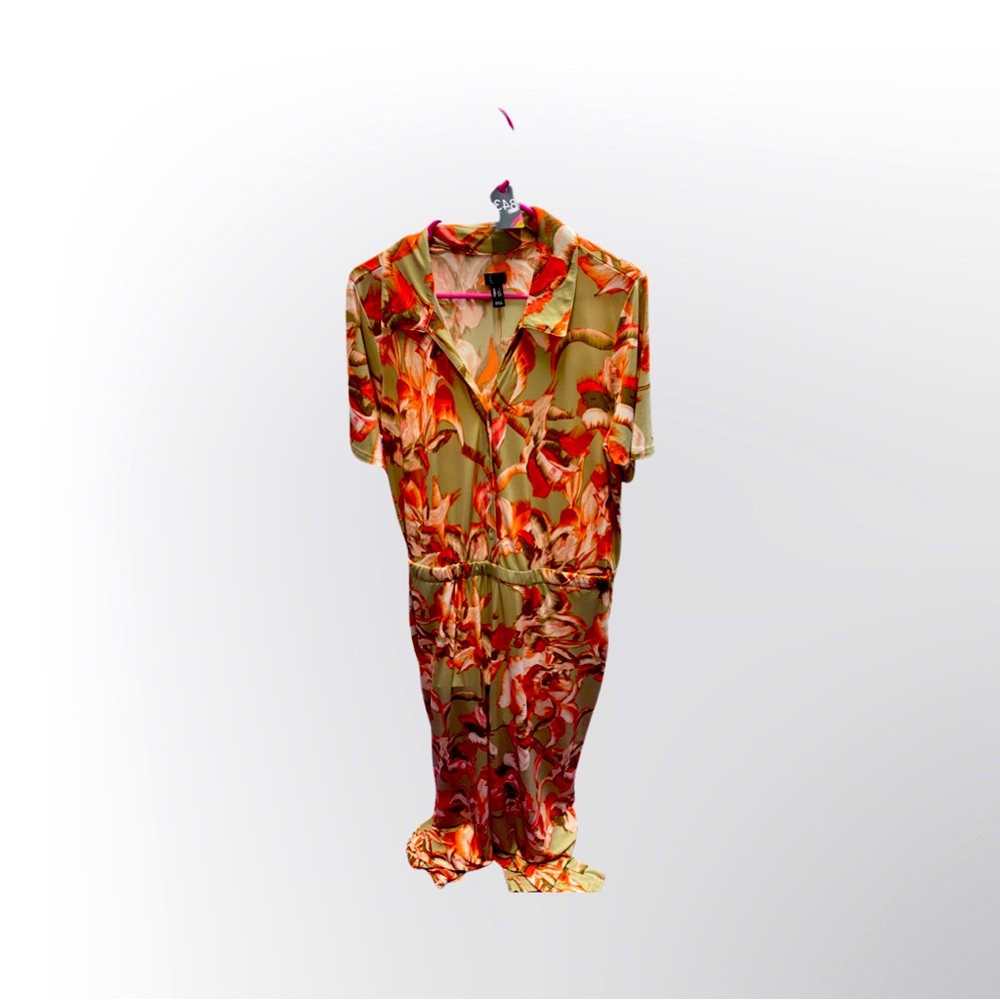 Xl floral jumpsuit
